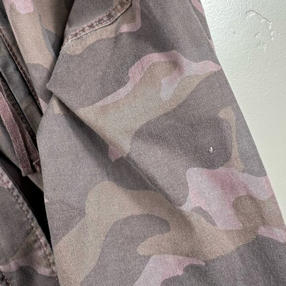 Anthropologie | MARRAKECH Camouflage Utility Jacket Size Large Purple / Grey - Picture 11 of 11